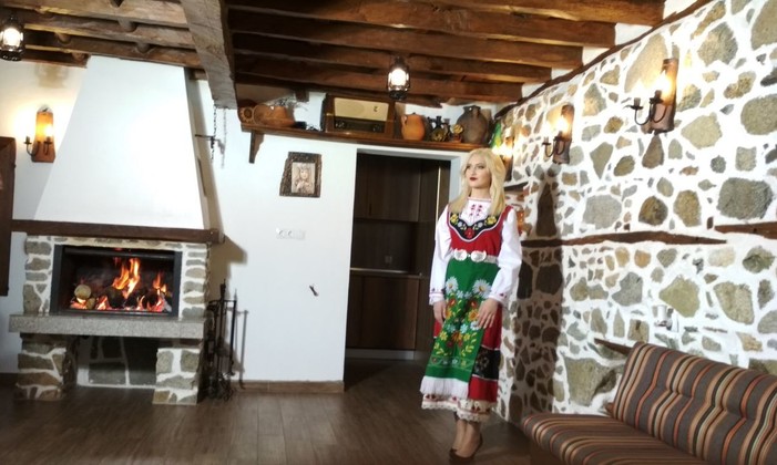 Семейство, приятели и колеги в Боримечковата къща, гр. Калофер
